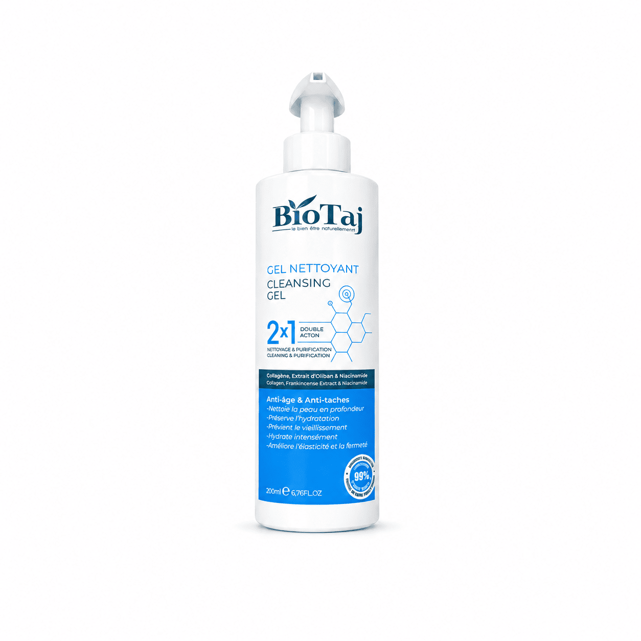 Gel Nettoyant 2-en-1 Double Action